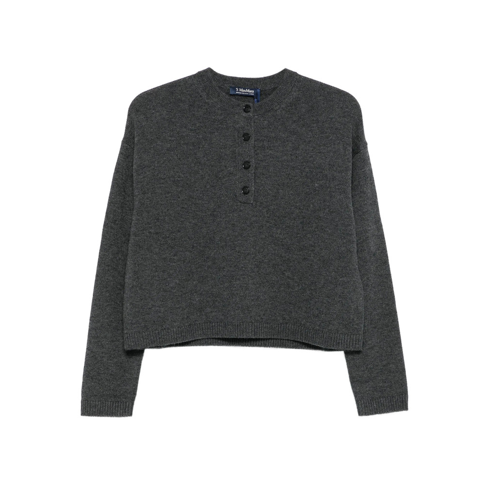 's Max Mara Button-placket Sweater