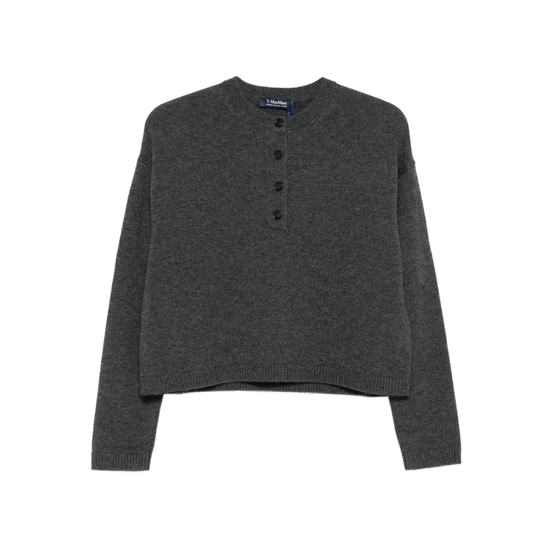 's Max Mara Button-placket Sweater