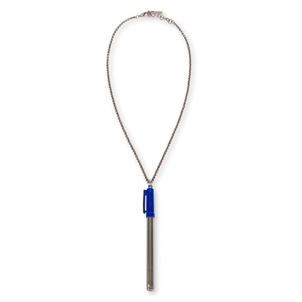 Moschino Pen-pendant Chain Necklace