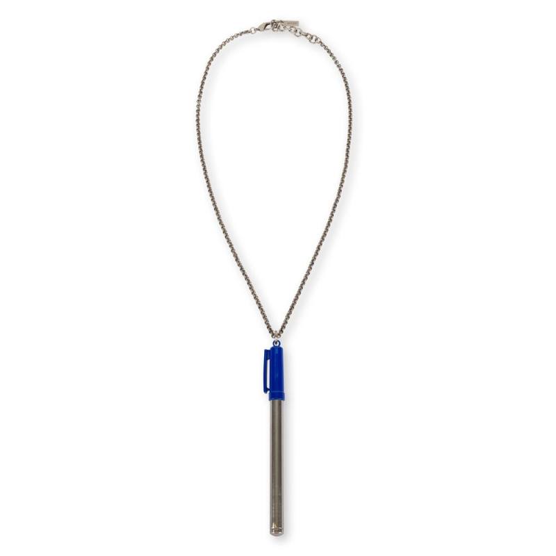 Moschino Pen-pendant Chain Necklace