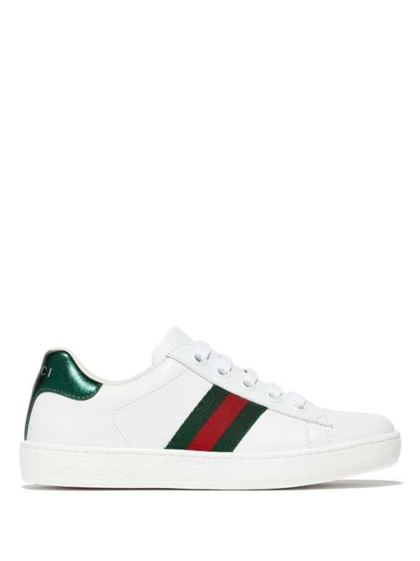 Ace Web-stripe sneakers