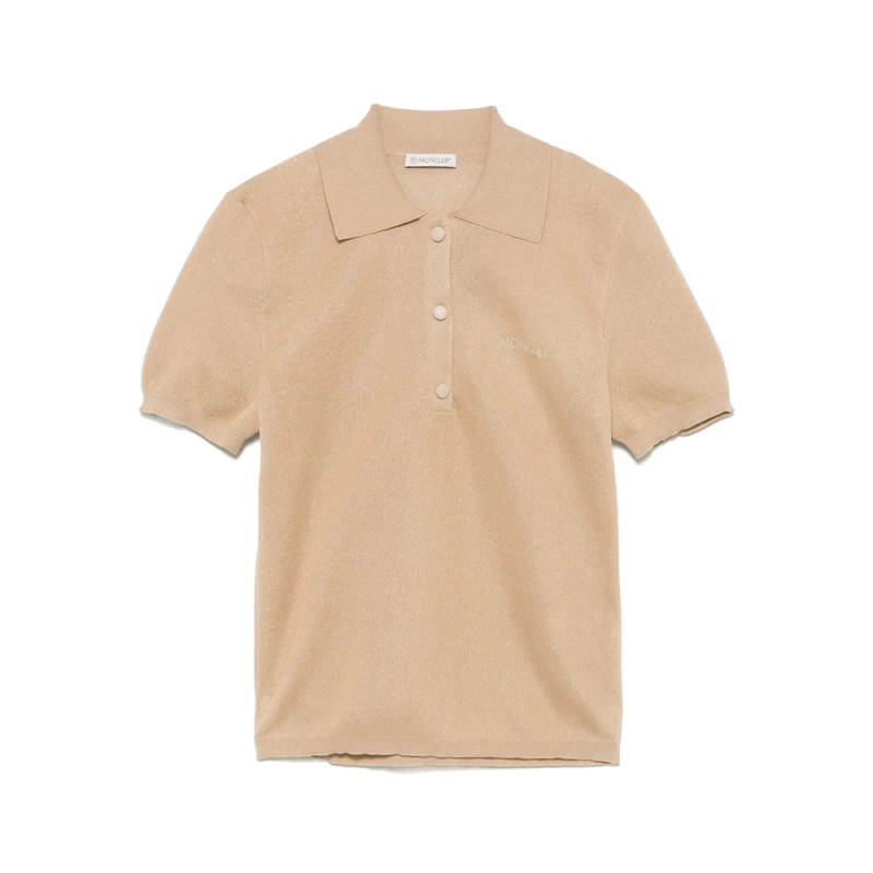 Moncler Cotton-blend Polo Shirt