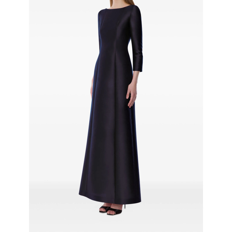Alberta Ferretti Boat-neck Gown