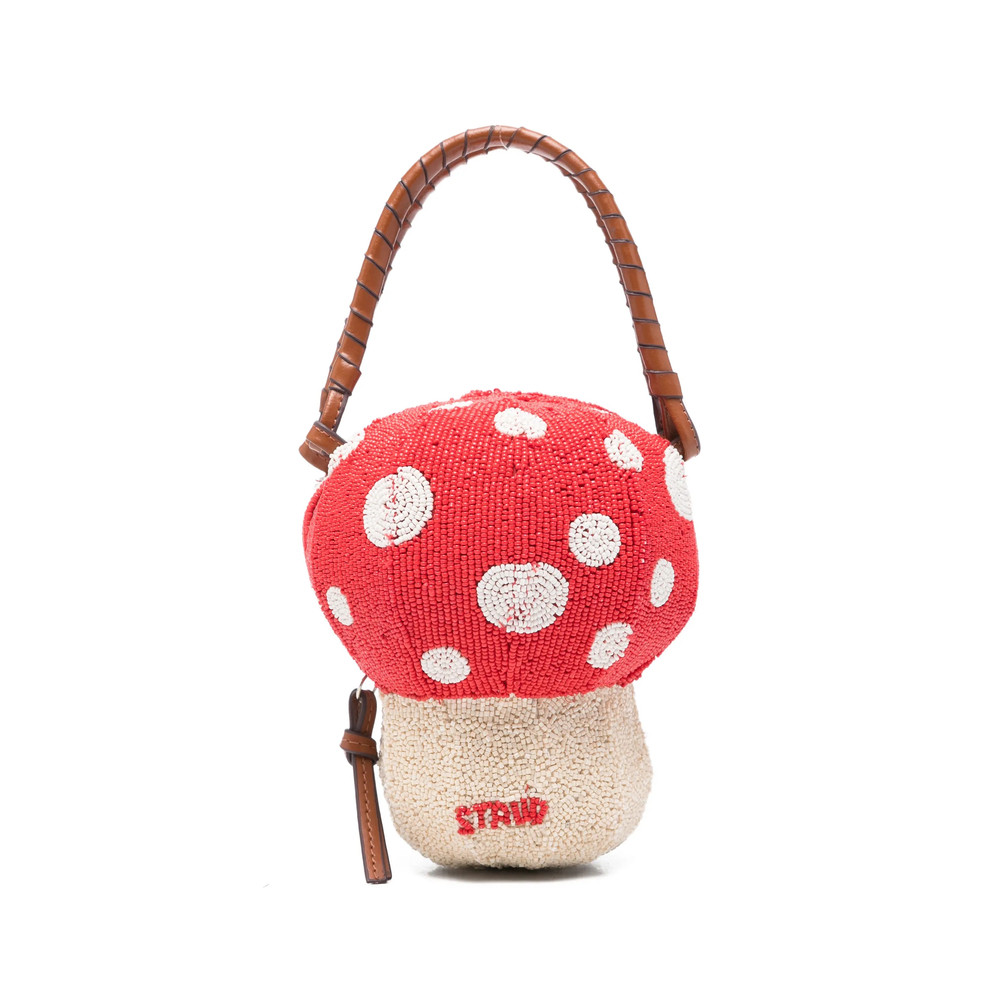 Staud Polka-dot Mushroom Tote Bag