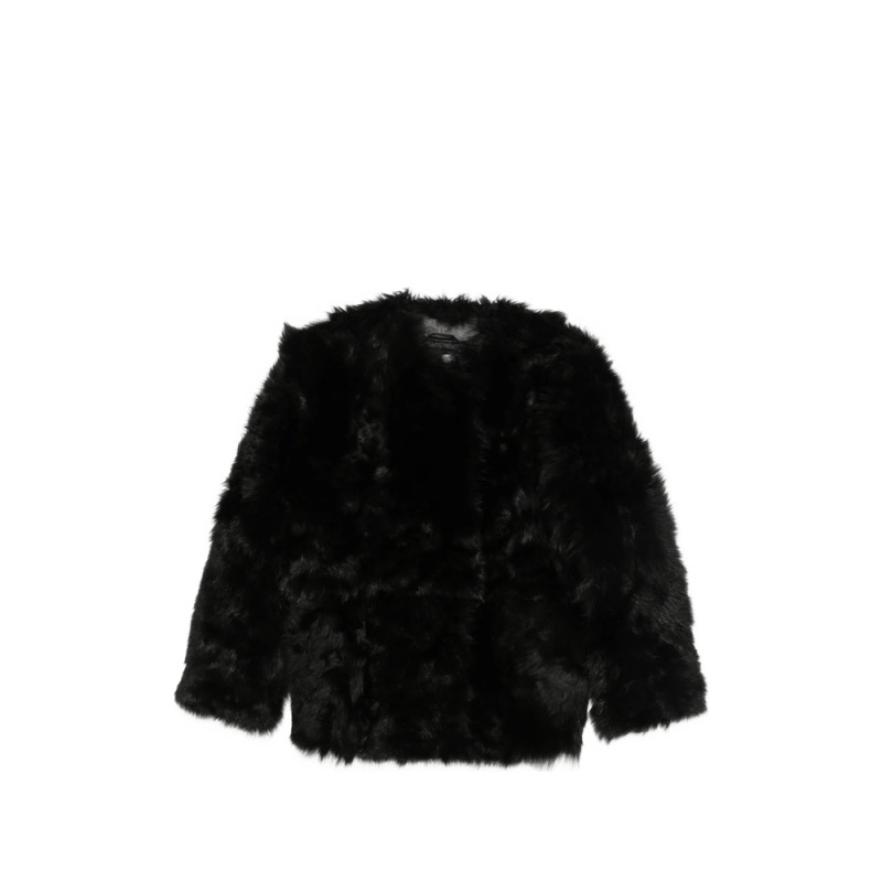 Soft Goat Shearling Coat