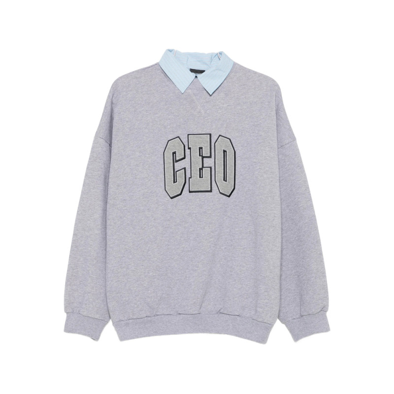 Balenciaga CEO Team Ribbed Sweatshirt