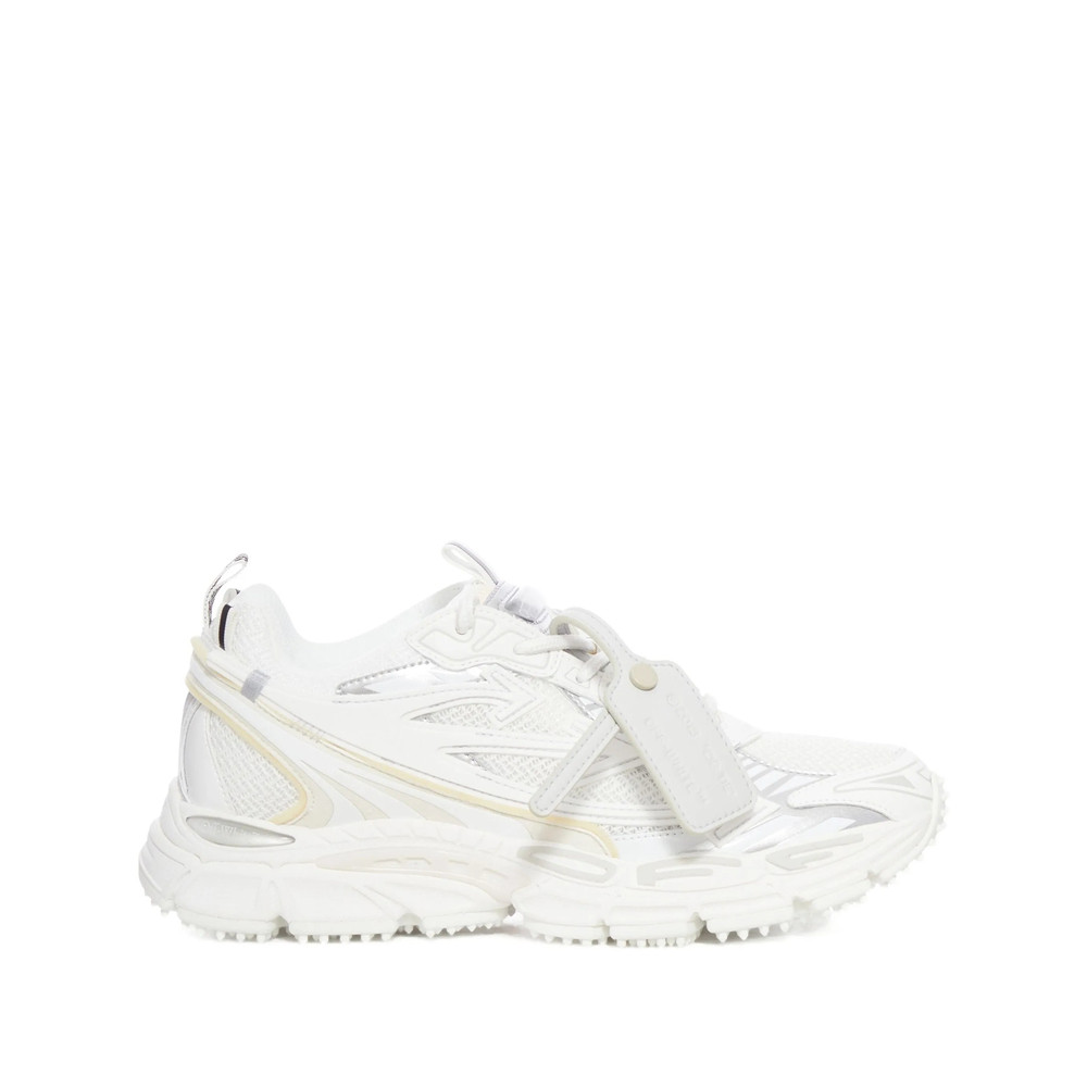 Off-white Leather-tag Lace-up Sneakers