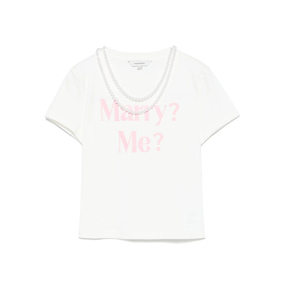 Markgong Stretch-cotton T-shirt