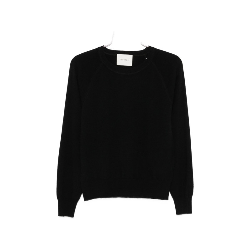 Lisa Yang Cambrie Cut-out Raglan-sleeve Sweater