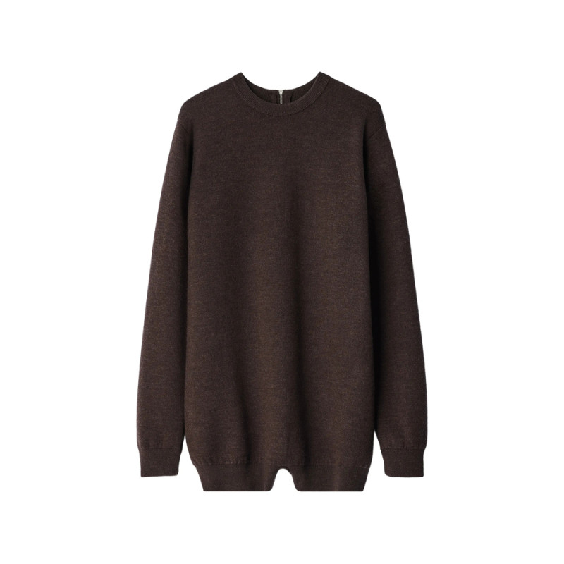 Lemaire Relaxed Jumpsuit In Felted Merino Wool