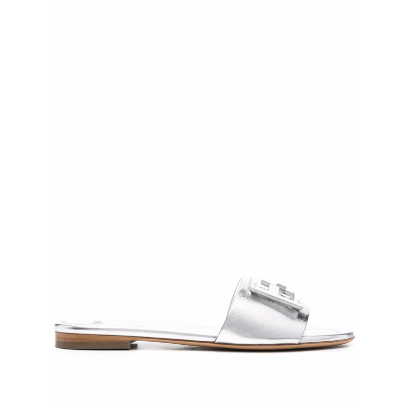 Fendi Baguette Slide Sandals
