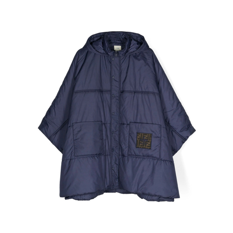 Fendi Padded Quilted Cape