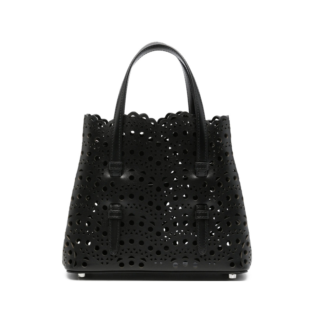 Alaïa Mina 20 Bag In Perforated Vienne Calfskin