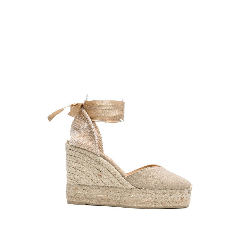 Castañer Chiara Ribbon Wraparound Espadrilles