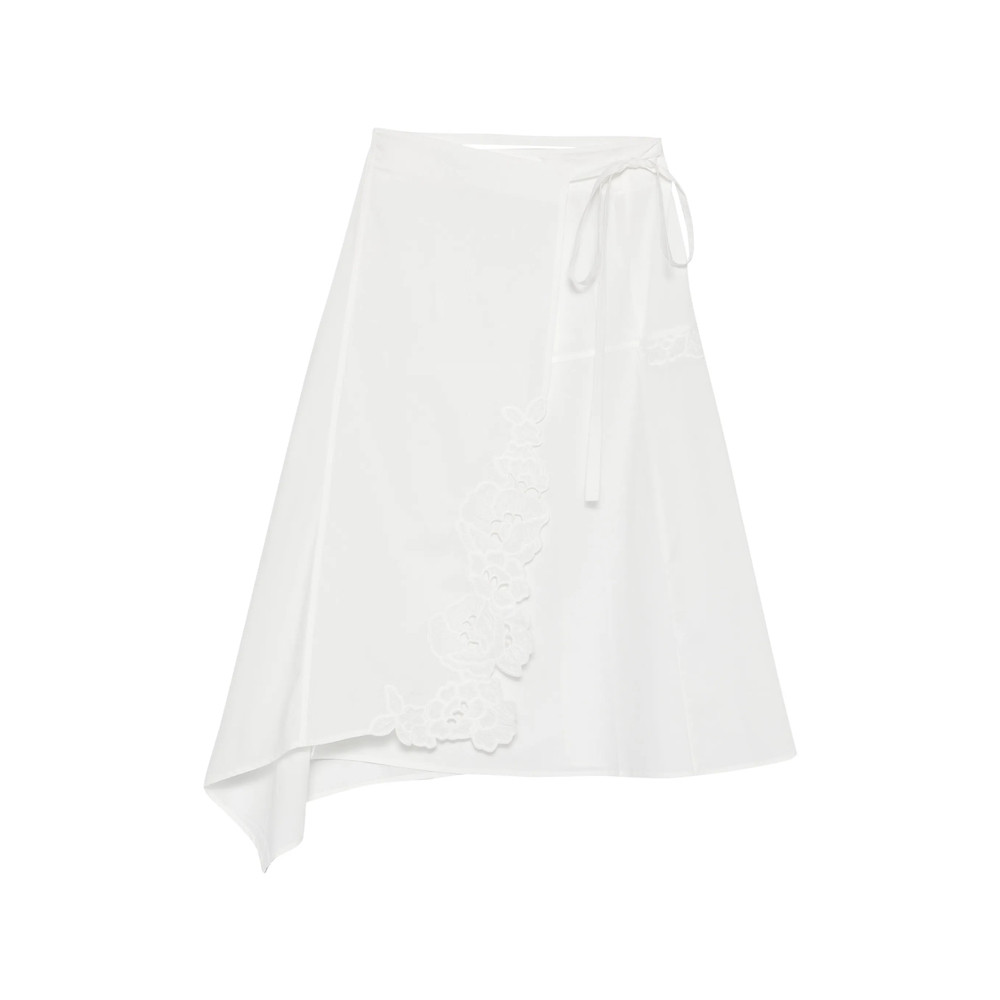 Sir. Lace-embellished Midi Skirt