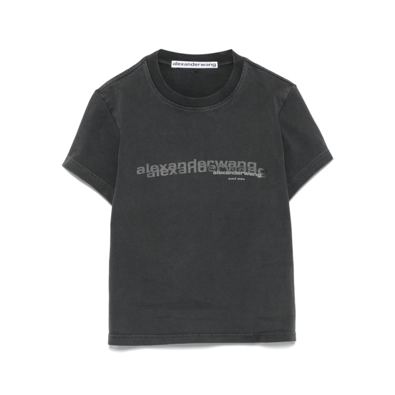 Alexander Wang Logo-print Cotton T-shirt