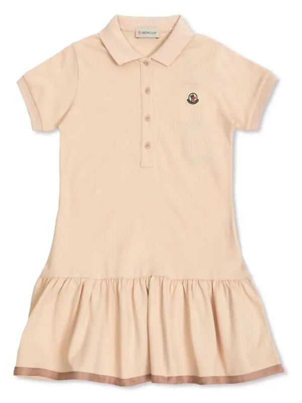 logo-patch dress