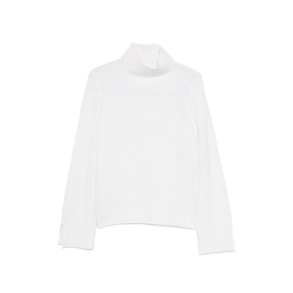 Allude Ribbed Roll-neck Sweater