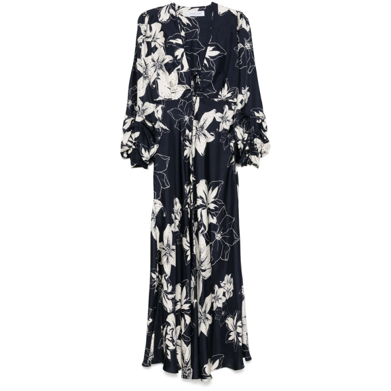 Raquel Diniz Floral-print Maxi Dress
