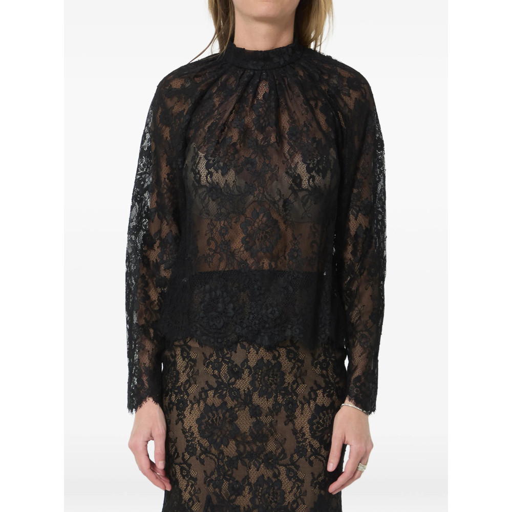Self-portrait Laced Blouse