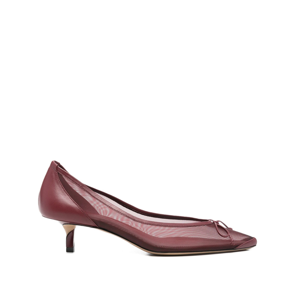 Jacquemus Bow-embellished Mesh Pumps