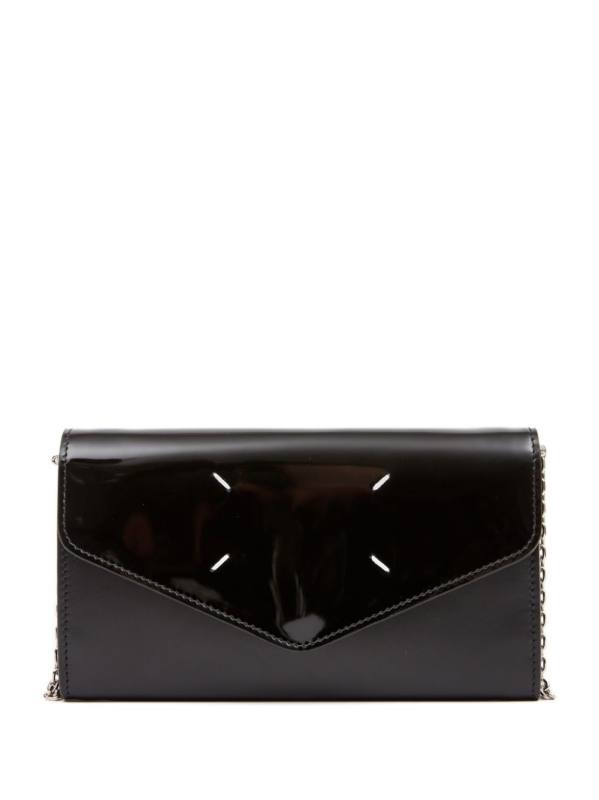 Four Stitch leather clutch bag
