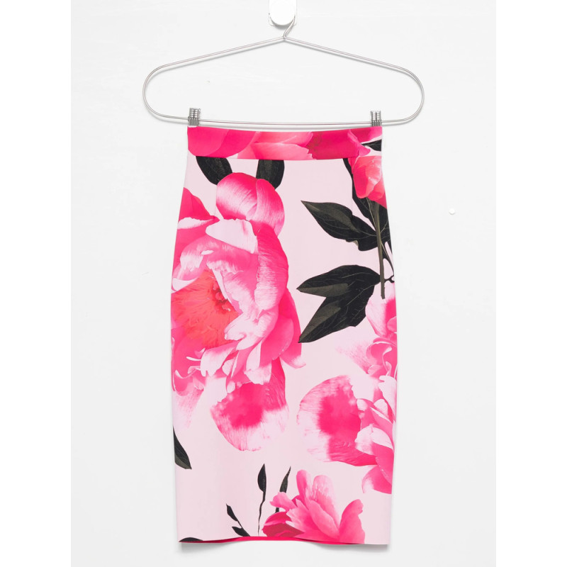 Chiara Boni Floral-print Midi Skirt