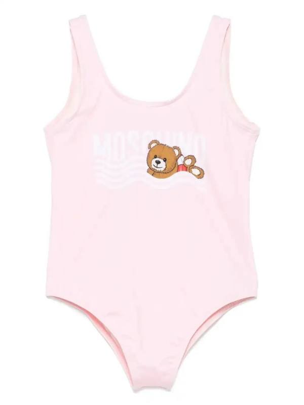 logo-print swimsuit
