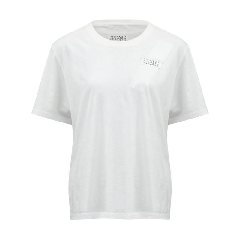 Mm6 Maison Margiela Numbers-motif T-shirt