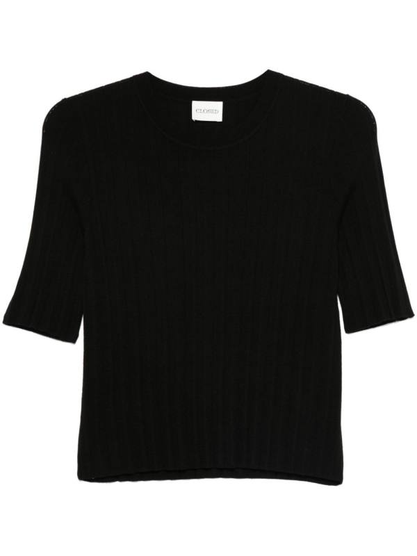 ribbed T-shirt