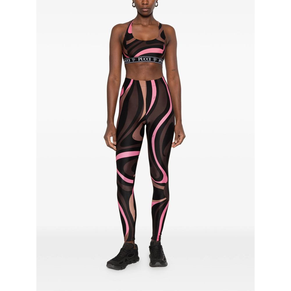 Pucci Marmo-print Leggings