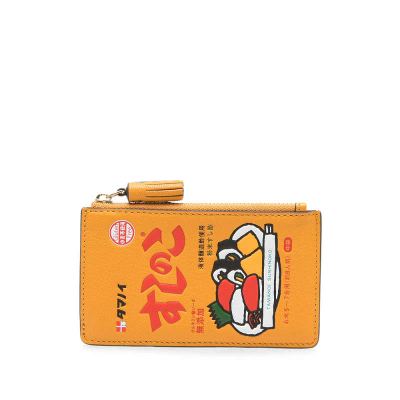 Anya Hindmarch Sushi No Ko Leather Card Holder