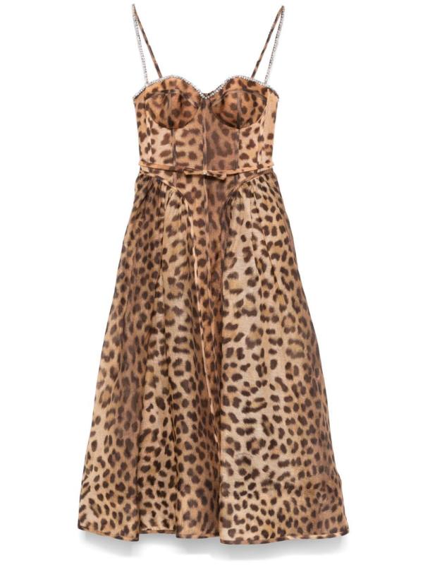 Crush midi dress