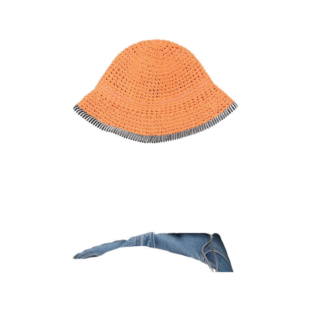 Missoni Crochet-knit Striped-trim Bucket Hat