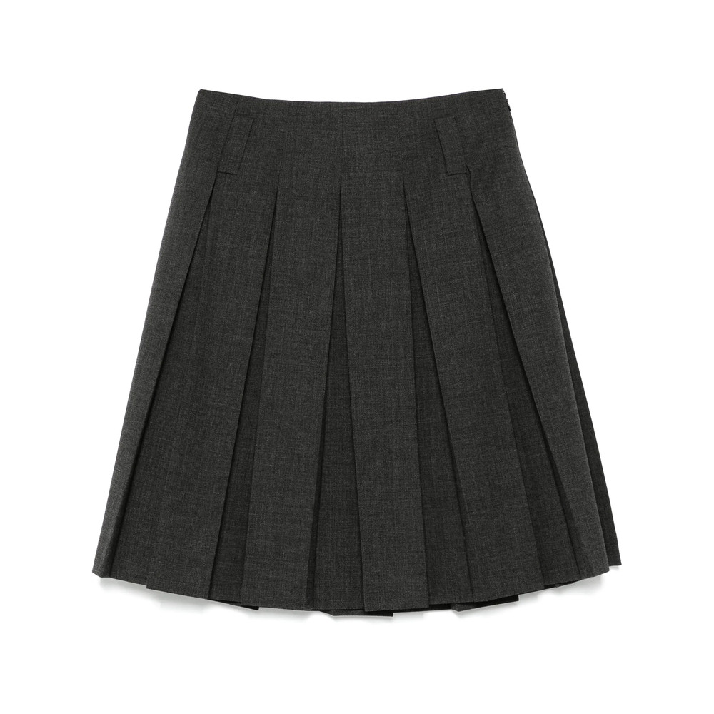 Prada Pleated Mini Skirt
