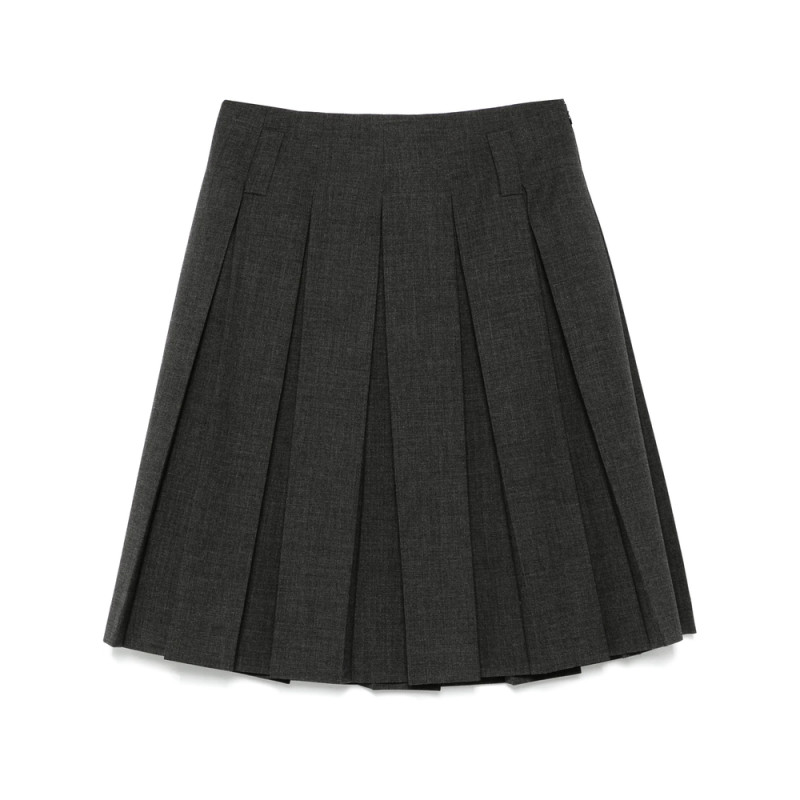 Prada Pleated Mini Skirt