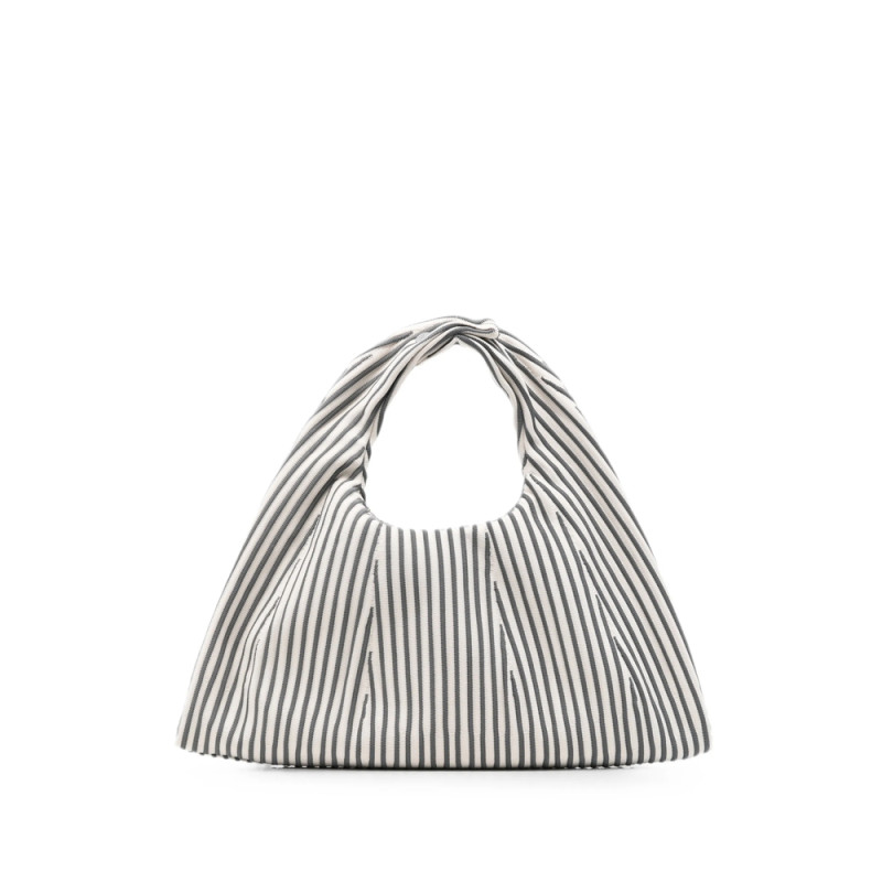 Cfcl Medium Dayfuku Pleated Striped Tote Bag