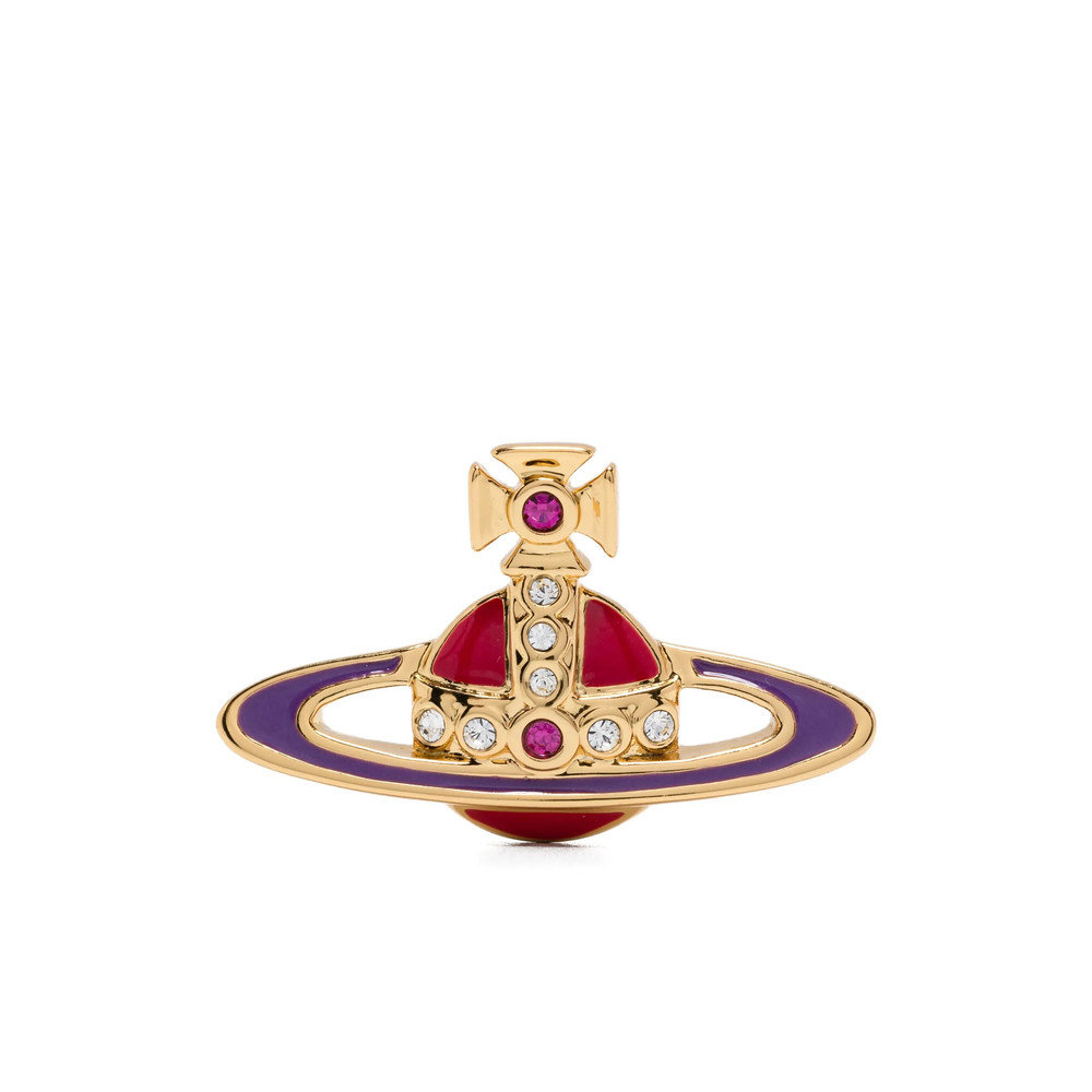 Vivienne Westwood Orb-enamel Stud Earrings