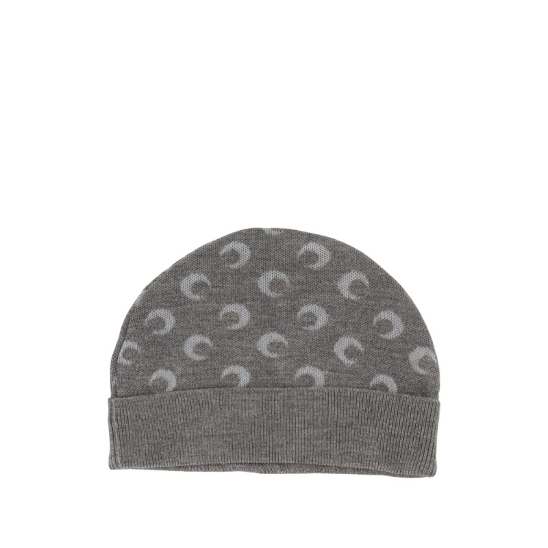 Marine Serre Moon-print Beanie Hat
