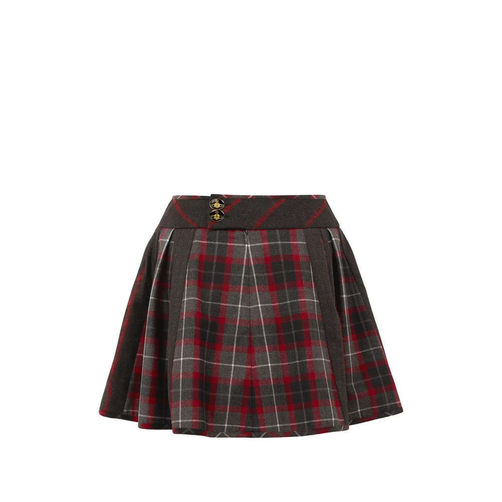 Vivienne Westwood Bell Pleated Mini Skirt