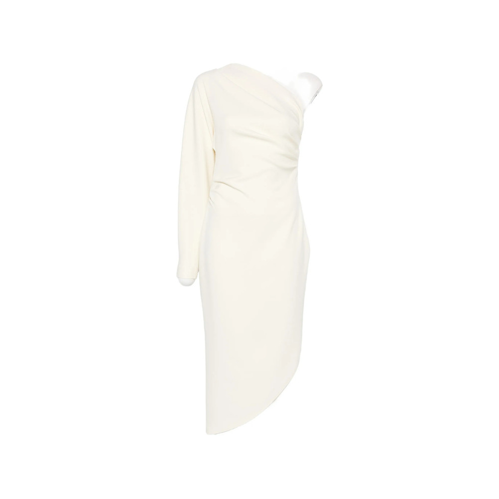 Federica Tosi One-shoulder Draped Asymmetric Dress