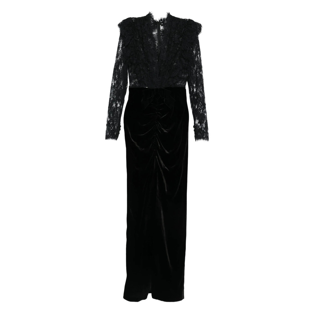 Alessandra Rich Lace-embellished Dress