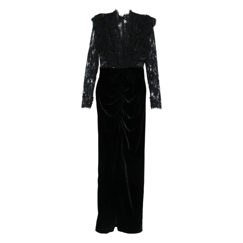 Alessandra Rich Lace-embellished Dress