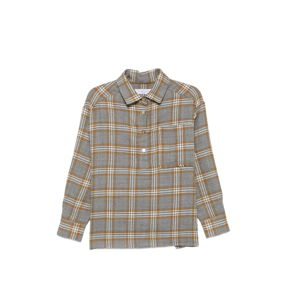A. shirt Catherine Check-print Shirt