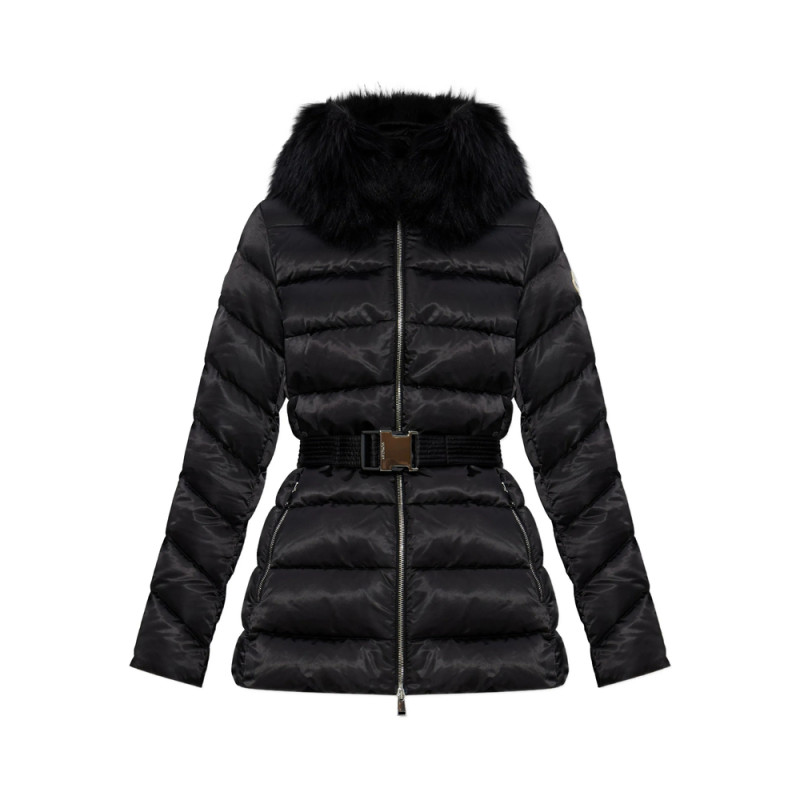 Moncler Long-sleeve Belted Jacket