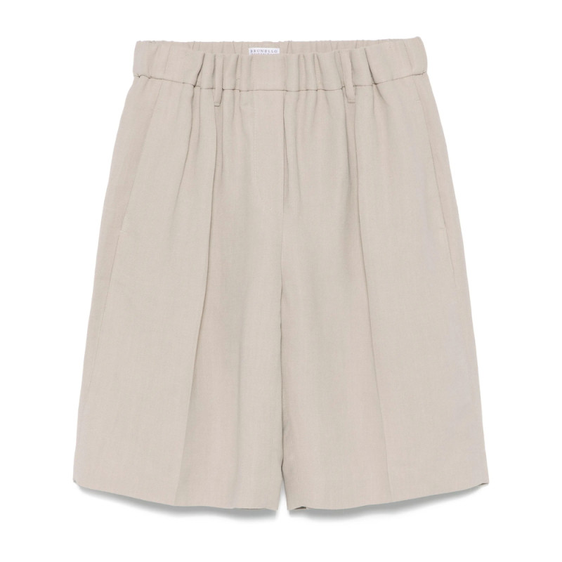 Brunello Cucinelli Elasticated-waist Shorts