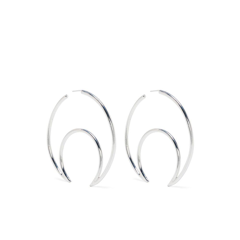 Marine Serre Moon Hoop Earrings
