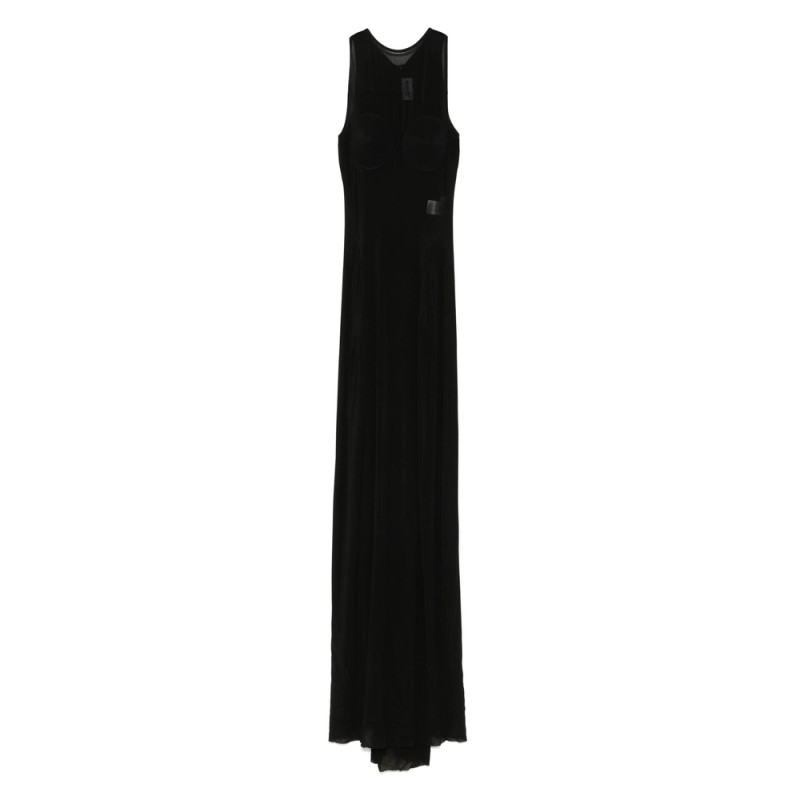 Jean Paul Gaultier Semi-sheer Maxi Dress