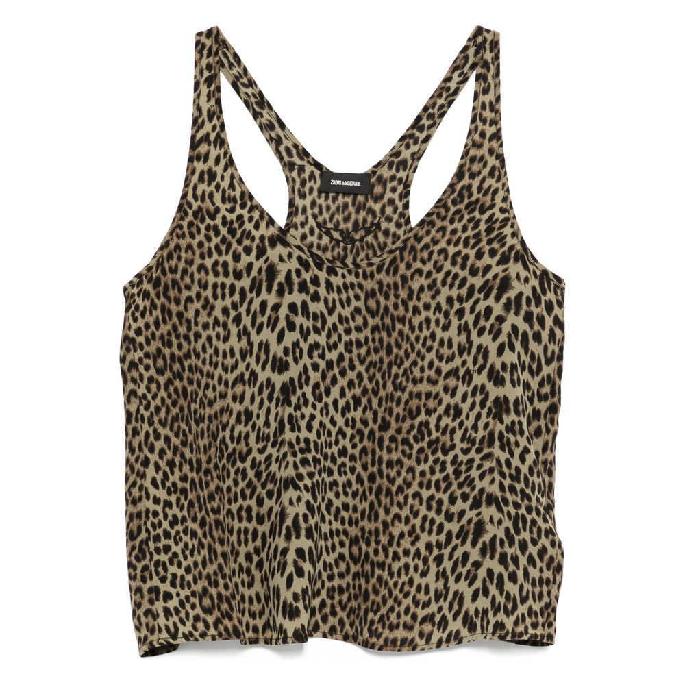 Zadig & Voltaire Leopard-print Top