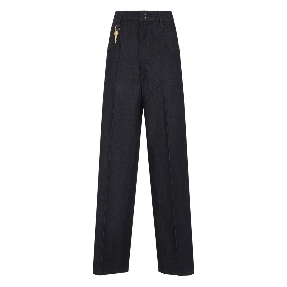 Carven Key-charm Cotton Jeans